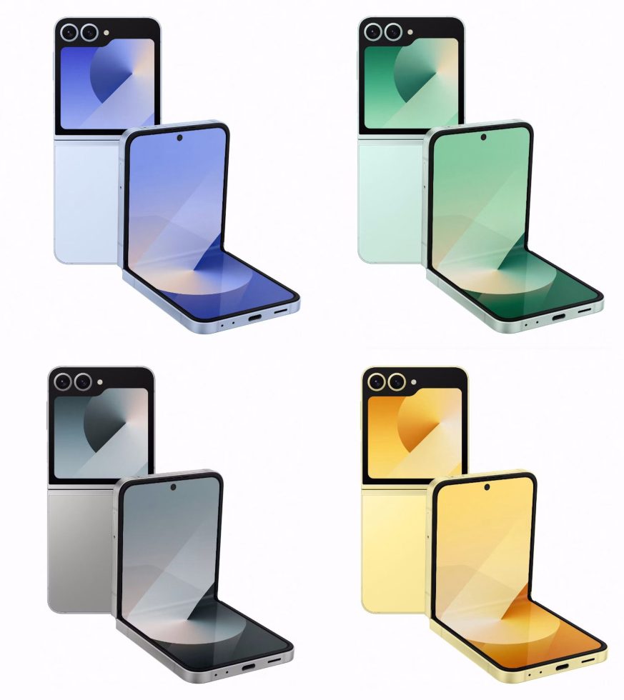 Galaxy Z Flip 6 - Official Colors